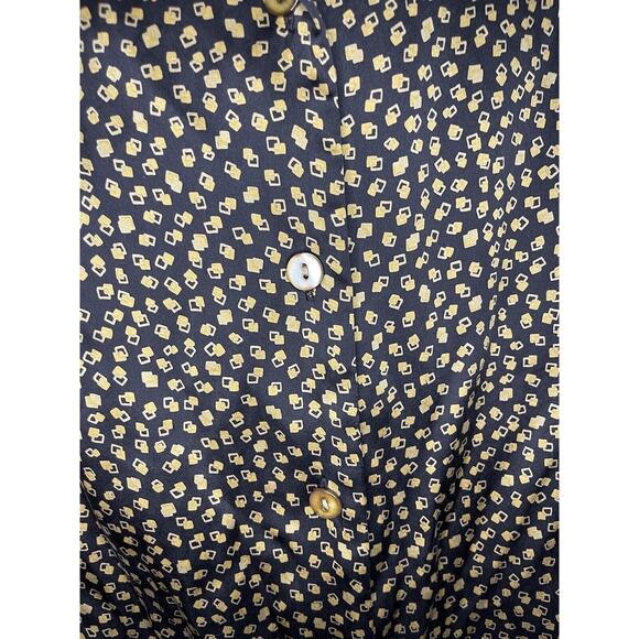 Rena Rowan Plus Size Long Sleeve 100% Silk Blouse Womens 16X Button Up Workwear - Picture 4 of 10